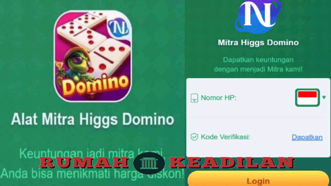 Cara Daftar Alat Mitra Higgs Domino APK Link Login