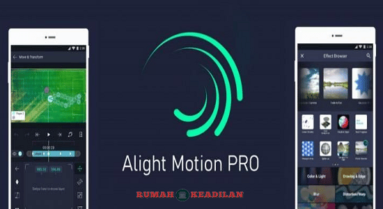 cara instal alight motion pro mod apk