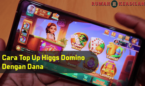 how to top up higgs domino using funds