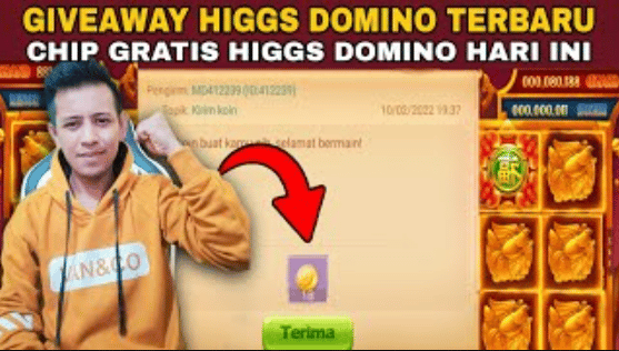 giveaway youtuber higgs domino