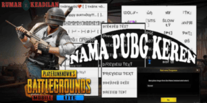 nama pubg keren