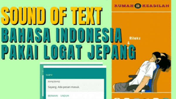 sound of text wa bahasa indonesia