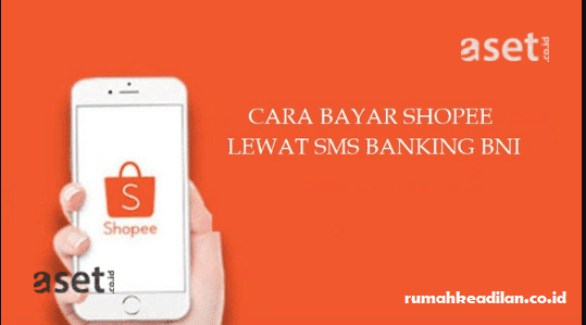 pay shopee via SMS banking bni