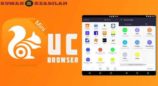 Download Aplikasi UC Mini Apk Mesin Pencari Cepat