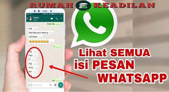 Cara-cara sadap WhatsApp